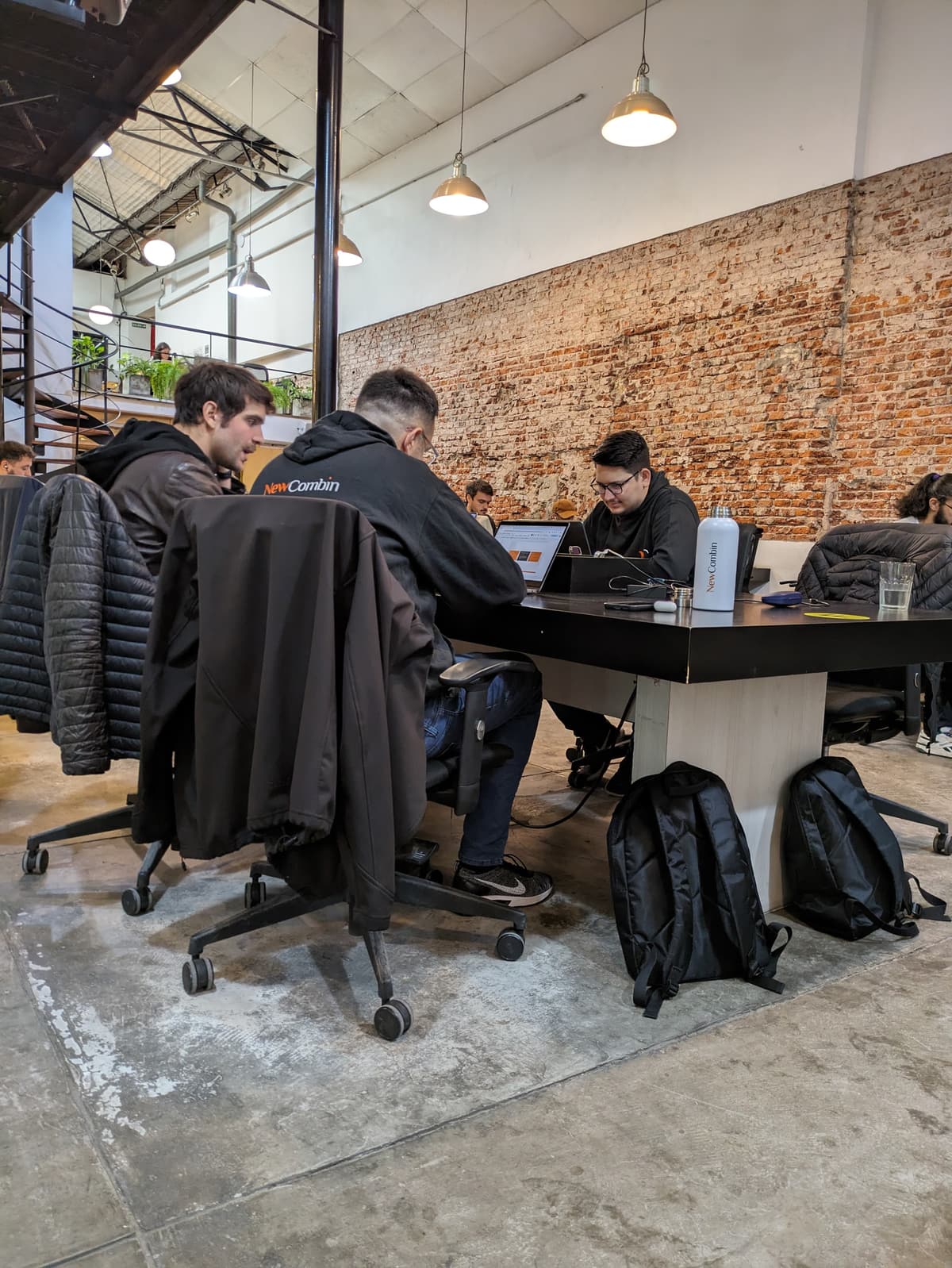 NewCombin team collaborating